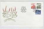 Norway FDC Buildings Set Of 3 With Cachet 26-2-1981 - FDC