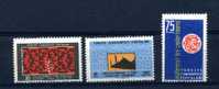 Turquie  -  1959  :  Yv  1473-75  ** - Unused Stamps
