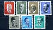 Turquie  -  1964  :  Yv  1679-85  * - Neufs