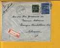 768+771 Op Aangetekende Brief Met Stempel LIER (VK) - 1948 Exportation