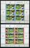 1971   Health Stamps Miniature Sheets Set Of 2  Hockey - Blocks & Sheetlets