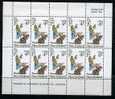1974  Health Stamps Miniature Sheet   Cat, Dogs - Blocks & Kleinbögen