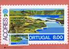 Ferienorte Der Insel 1980 Tourismuskonferenz Portugal Azoren 336/1 Maxi-Card O 12€ Set From Europa - Cartoline Maximum