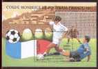 SHEET, Cambodia Sc1596 98´ France World Cup - 1998 – Francia