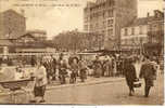 LIVRY GARGAN - Carrefour De La Gare - Belle Scène De Marché - Voy. 1933 - Livry Gargan