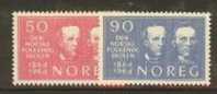 NORWAY 1964 MICHEL 522-523 SET  MNH - Unused Stamps