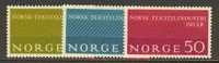 NORWAY 1963 MICHEL 500-501  MNH - Ongebruikt