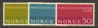 NORWAY 1963 MICHEL 500-501  MNH - Unused Stamps