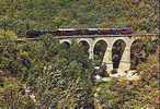 TRAIN à VAPEUR Des CEVENNES - Ligne Anduze - Saint-Jean Du Gard N° 8 Viaduc De Mialet ( Juin 1982 ) - Saint-Jean-du-Gard