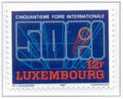 Luxembourg Sc768 Luxembourg Intl. Fair, 50th Anniv - Andere & Zonder Classificatie