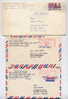 1971/72/73  -  US Air Mail, Gelaufen V. New Orleans Nach Wien U. Fort Lauderdale - S. Scan  (us 1017 A-c) - 3c. 1961-... Storia Postale