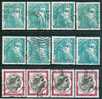 ● GRECIA  - 1958  -  Arte  Greca  -  N.  670  E  674  Usati  -  Lotto 117 - Used Stamps