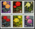 1984 CHINA T93  CHINESE ROSES 4V - Unused Stamps