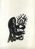 - FEMME ET ENFANT . ENCRE DE CHINE NON SIGNEE - Drawings