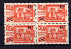 1953 Colis-postaux, N° CF 332** Neuf En Bloc De 4 ++ Et +  Cote 75 E - Andere & Zonder Classificatie