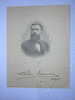 1aam - PHOTO - PORTRAIT EN BUSTE DE GASTON MENIER 1898 "CHOCOLATS MENIER" - (77 - SEINE ET MARNE) - Noisiel