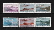 TURCHIA - 1949 - 6 VALORI DI POSTA AEREA - SOGGETTI DIVERSI - NUOVI S.T.L. - IN OTTIME CONDIZIONI. - Airmail