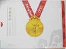 China 2008 Beijing Olympic Gold Medal Winne Personal Stamp Booklet Carnet - Ongebruikt