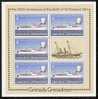 Grenada Grenadines S/S Sc329 Rowland Hill, Ocean Liner - Rowland Hill