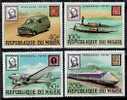 Niger Sc474-7 Rowland Hill, Mail Truck, France #8... - Rowland Hill