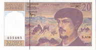 BILLET DE 20 FRANCS 1997 DEBUSSY MODIFIE - 20 F 1980-1997 ''Debussy''