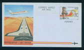 Spain AEROGRAMME Postal Stationery 1984 AIRPLANE  / Ae 82 - 1931-....