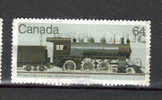 898 OBL  CANADA  Y  &  T  "locomotive Cp Classe D10a" - Oblitérés