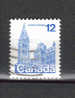 631  OBL  CANADA  Y  &  T  "parlement"  Dentelés 2 Côtés - Oblitérés