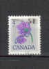 628  OBL  CANADA  Y  &  T  "fleurs Hépatique Acutilobée" - Usados
