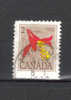 626  OBL  CANADA  Y  &  T  "fleurs Ancolis E De Léouest" 3 Côtés - Used Stamps