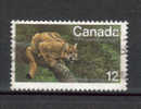 624  OBL  CANADA  Y  &  T  "fpanthère D'amérique Ou Couguar De L'est"" - Used Stamps