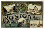 C9589 - Greeting From Boston - Boston