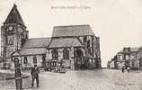 Carte 1910 BRAY SUR SOMME - L'EGLISE -tracteur Et Rouleau à Aplanir ? - Bray Sur Somme