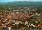 CPSM. BAGNOLS SUR CEZE. VUE AERIENNE SUR LA CITE A TOMIQUE. - Bagnols-sur-Cèze