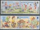 Isle Of Man Sc395-8 Europa. Children's Games - 1989