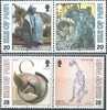 Isle Of Man Sc558-61 Europa. Contemporary Art - 1993