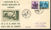 1961 Espagne  Oiseaux Birds Uccelli   Pigeon  Colombo Dove - Tauben & Flughühner