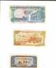 VIET NAM  / UN LOT DE 3 BILLETS  BEL ETAT ONT SERVIS - Vietnam