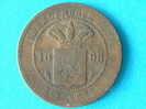 2 1/2 CENT KOPER  - 1898  ! - Dutch East Indies