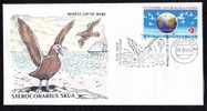 MARELE LUP DE MARE,"STEROCORARIUS  SKUA"  POLAR FAUNA 1993 PMK ON COVER ORADEA ! - Albatros