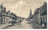 Guiscard Oise Rue De Noyon Animee Contrôle De Police à Cheval Et Distributeurs De Chariot Feldpost 1915 Bien Etat - Guiscard