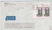 Hong Kong Cover Sent Air Mail To USA 1985 - Covers & Documents