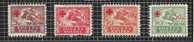 POLSKA, 1921, MI 154-157 * Red Cross Croix Rouge - Unused Stamps