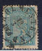 N Norwegen 1863 Mi 8 Wappenmarke - Gebraucht