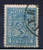 N Norwegen 1867 Mi 14 Wappenmarke - Used Stamps