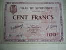 SAINT OMER   100F 1940 SERIE B NEUF - Bonds & Basic Needs