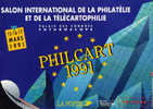Série 5 CINECARTE PATHE CINEMA  Dans Son Encart De LUXE PHILCART 1991 De POITIERS ETAT LUXE - Cinécartes