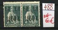 Portugal Yv. 488**  1.60E / 2E   Paire Sans Charnière  Postfrich  ++ - Ungebraucht