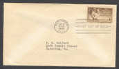 United States US Postage FDC Cover 1948 Centennial Of The American Poultry Industry Brahma House Hen - 1941-1950