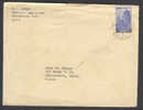 India Ingraham Institute Ghaziabad Cover To Porterville California USA Bhuvanesvara Temple Stamp - Briefe U. Dokumente